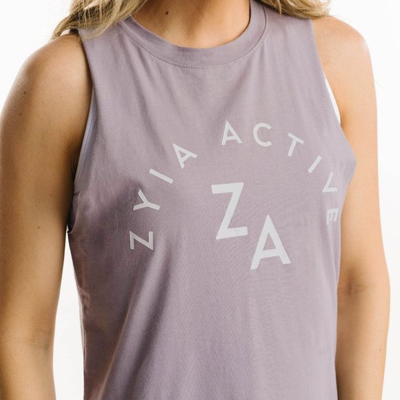 Lilac ZA Gym Tank - Picture 6 of 6